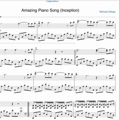 Amazing Piano Song (Inception)